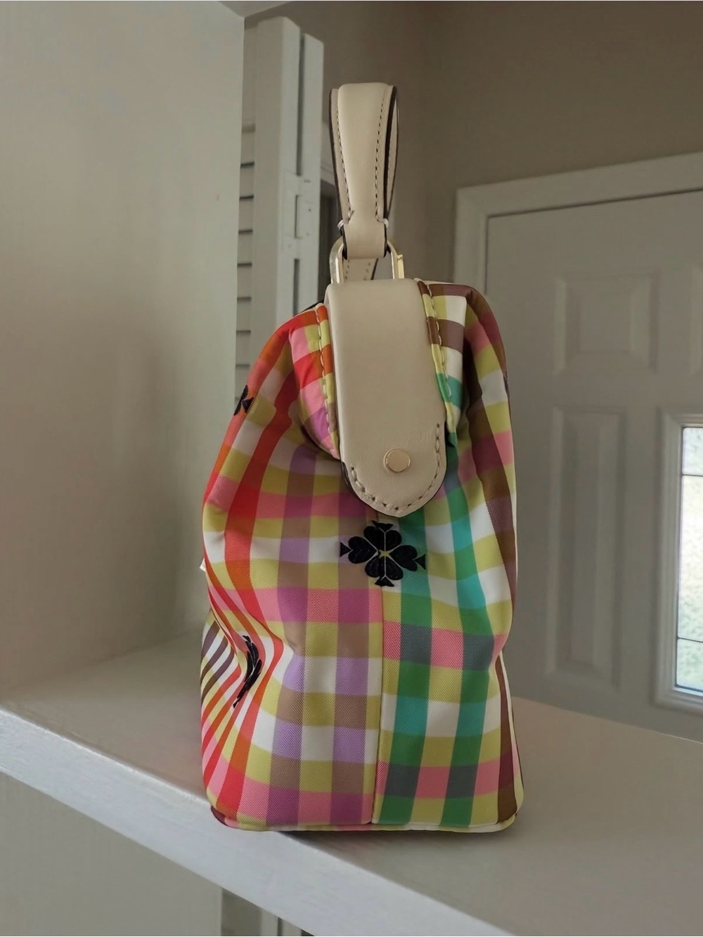 kate spade bella plaid remedy bag - Picture 2 of 4